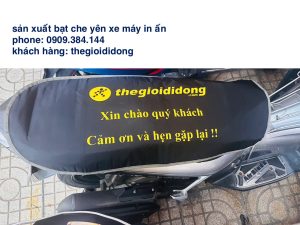 Bạt che yên xe thế giới di động